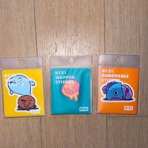 Line Friends BT21 Sticker Bundle
